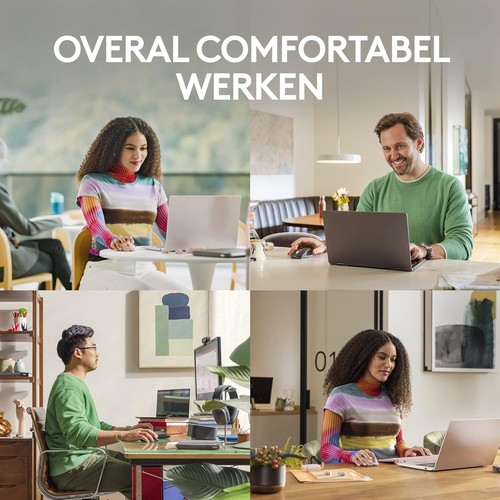 Logitech MX Anywhere 3S Compact Kabellose Maus, Fast Scrolling, 8K DPI Any-Surfa - Bild 6 von 10