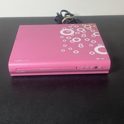 Capello DVD Compact Disc Player CVD2216PNK Pink AS IS NOT WORKING