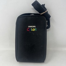 Vtg Official Nintendo Game Boy Color GBC Zipper Carrying/travel Case Strap Oem