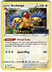 Archeops SWSH272 Prerelease Promo Holo