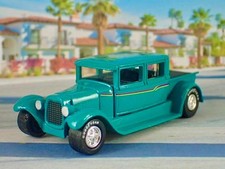 Old School Meets New School 1931 Ford Model A V8 Crew Cab Pickup 164 Scale Le T Old School Meets New School 1931 Ford Model A V8 Crew Cab Pickup 164 Scale Le T