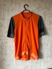 Rapha Pro Team Training Men's XL Orange Short Sleeve Cycling Jersey