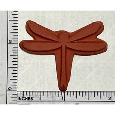 Judikins Dragonfly Unmounted Rubber Stamp Nature Theme Crafting Scrapbooking