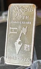 RARE MISSPELLED GREAT LAKES MINT “ISREAL” 25th ANNIVERSARY FINE SILVER ART BAR