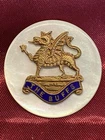 WW1/2 The Buffs (Royal East Kent Regiment) MOP Enamel sweetheart Brooch w/pin