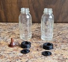 Vintage Rare Doll's Evenflo Mini Glass Baby Bottle, 3 inches tall — photo 2