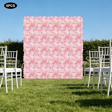 42 42cm Artificial Flower Wall Panel Wall Decoration Artificial Flower Backdrop