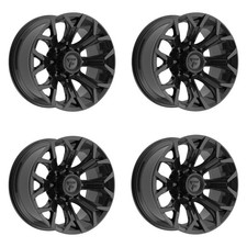 Set 4 20 Fittipaldi Wheels Fa21b 20x9 Gloss Black 8x6.5 18mm 8 Lug Truck Rims Set 4 20 Fittipaldi Wheels Fa21b 20x9 Gloss Black 8x6.5 18mm 8 Lug Truck Rims