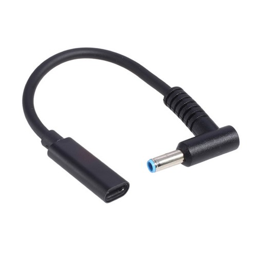 USB Type C Female Input to DC 4.5mm x 3.0mm Power PD Charge Cable for HP Laptop - Picture 4 of 12