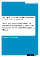 "Efecto De La \"Red Social Facebook\" En Estudiantes Universitarios. El Caso De U"