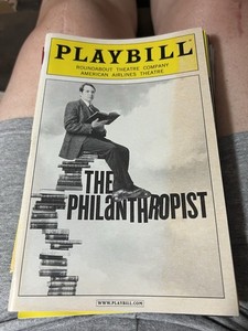 PLAYBILL The Philanthropist Matthew Broderick