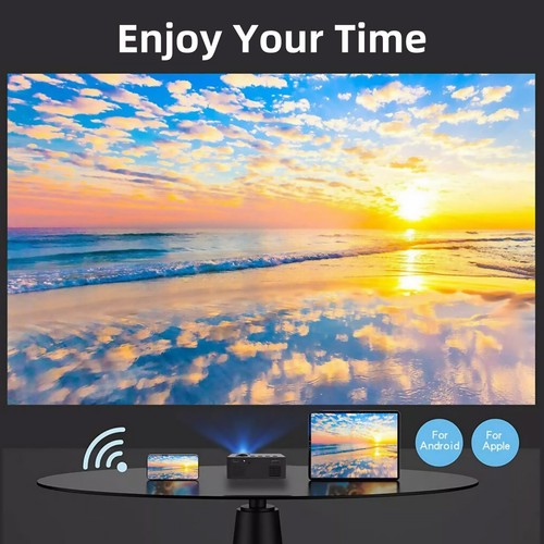 165g Mini Projector 1080P HD Wireless Video Equipment Personal Home Theater - Picture 4 of 12