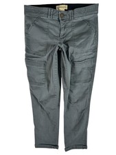 Democracy "Ab" Technology Gray Mid-Rise Skinny Ankle Pants Women's Size 8