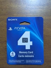Sony PS Vita 4 GB Memory Card BRAND NEW SEALED Playstation Official Authentic 4g