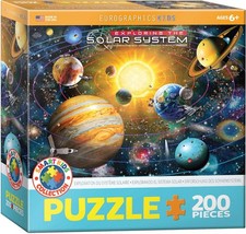 EuroGraphics Exploring The Solar System 200 - Piece Puzzle,Jigsaw