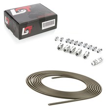 5m Stahl Bremsleitung Bremsrohr Set mit 5 Verbinder Ø4,75mm für Audi A1 A3 A5 A7