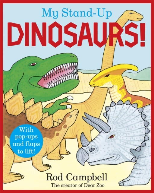My Stand-Up Dinosaurs: A Pop-Up Lift-the-Flap Book by Rod Campbell (HB 2024) - Image 2