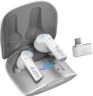 Asus ROG Cetra True Wireless SpeedNova In-Ear-Gaming-Kopfhörer Weiß