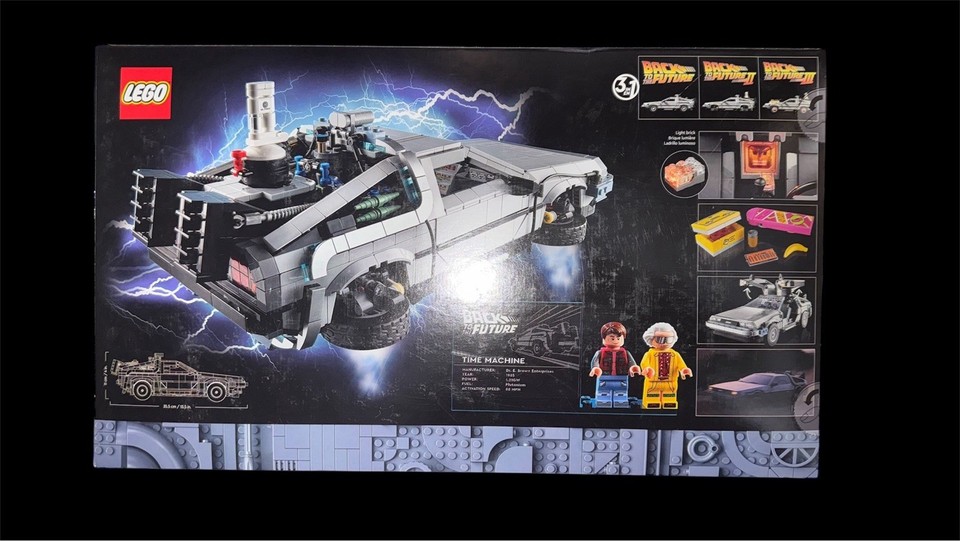 LEGO Icons: Back to the Future Time Machine (10300) 673419355681| eBay