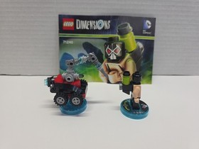 LEGO Dimensions |  Bane Fun Pack | 71240 COMPLETE With Manual