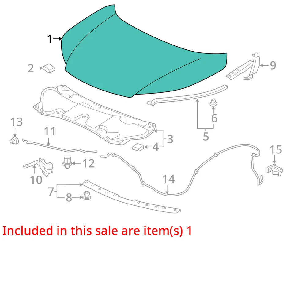 Capô Honda CRV 15 16 - Imagem 3 de 4