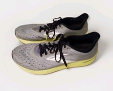 Brooks Hyperion Tempo DNA Flash Running Shoes Sneakers Men's Size 10.5 Gray Neon