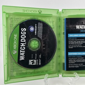Microsoft XBox 1 One Video Game Watch Dogs, & Watch Dogs 2  Rated M Lot of 2
