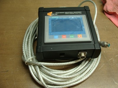 SIEMENS SIMATIC HMI KTP400 BASIC TOUCHSCREEN PANEL 6AV2 123-2DB03-0AX0 W/CABLES