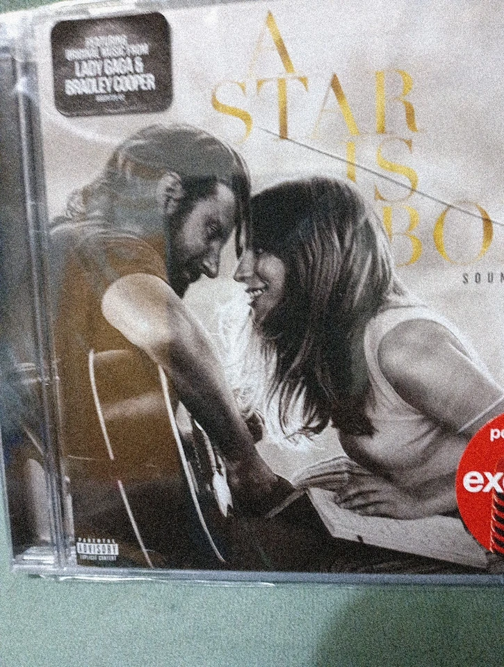 A Star Is Born Soundtrack CD 2018 Featuring Lady Gaga & Bradley Cooper Brand New Foto 4 de 4