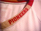 NEW SEWN AUTHENTIC DU Denver University Pioneers LAX Lacrosse Team Jersey, Large — photo 3