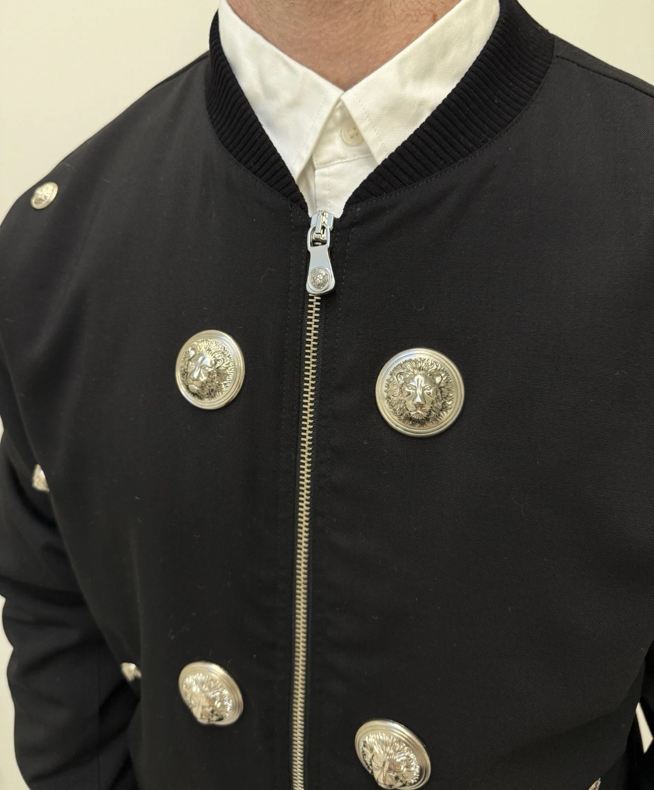 Versace Versus Mens Bomber Jacket Size 50 - product detail image 7