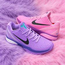 Kobe 6 COTTON CANDY CW2190-150 Women's Size US 5.5-11 NEW