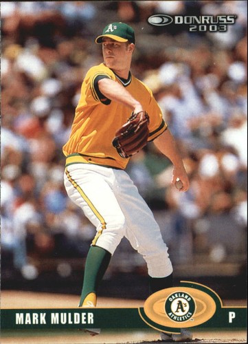 2003 Donruss Mark Mulder #170 card