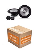 Lautsprecher Boxen Vorne Alpine S2-S65C FüR Mitsubishi Outlander CU0W + Facelift