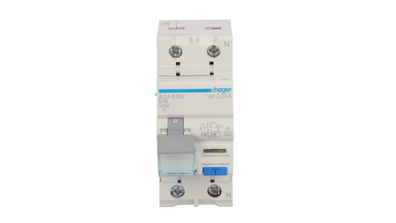 RCBO Differential Overcurrent Switch Switch Differential ADA516D