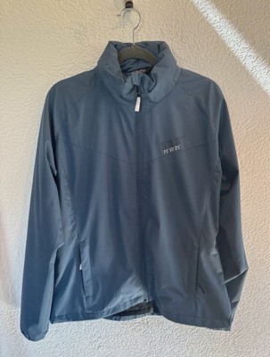 SCANDINAVIAN EXPLORER Herren Windbreaker Jacke Blau XL Reißverschluss Stehkragen