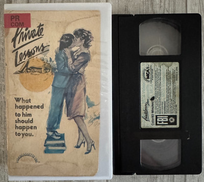 Private Lessons VHS Sylvia Kristel Howard Hesseman Eric Brown Pamela Jean Bryant
