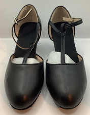 Bokind donna T-Strap latino salsa sala da ballo tacchi neri Eu 37