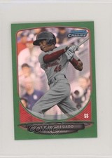 2013 Bowman Chrome Minis Green Refractor 34/75 Oscar Mercado #142 2r8