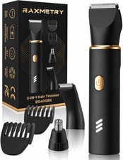 Manscape Body Hair Trimmer for Men-3 in 1 Electric Razor Groin Groomer,Ipx7 Wate