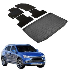 Kofferraumwanne Fußmatten Set Für Citroen C4 Aircross 2012-2017