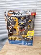 Hasbros Transformers Prime Beast Hunters Talking Bumblebee Autobot New W Sound 