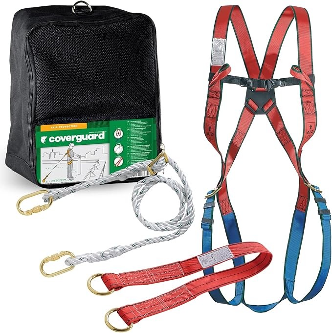Harnais ceinture et kit de retenue maintien au travail Coverguard 71610 EPI antichute