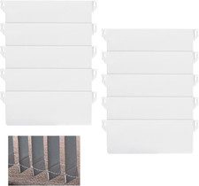 Lamellenvorhang Beschwerungsplatten für vertikale Jalousien weiße 89mm Ersatztei