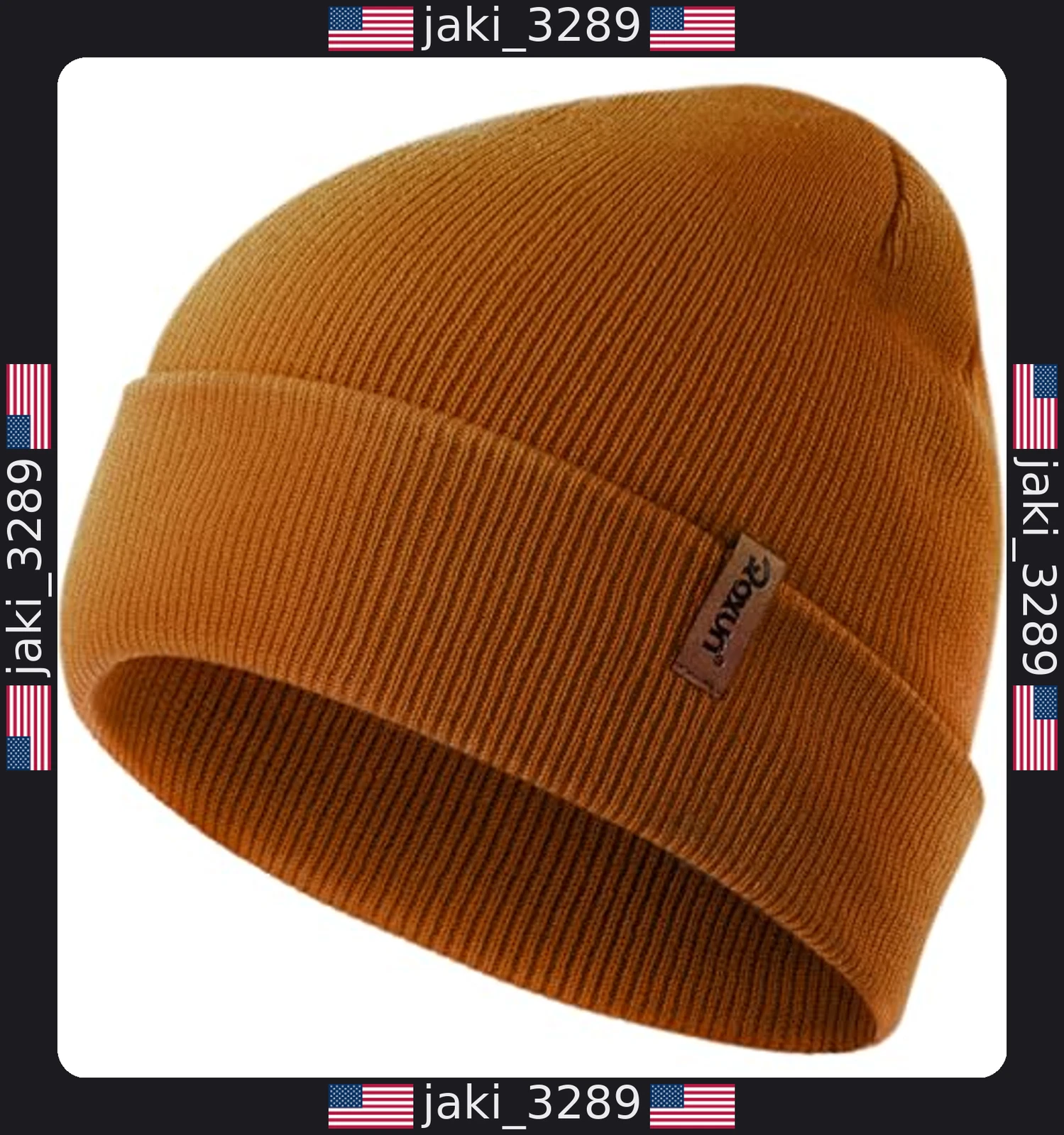 Warm Unisex Knit Beanie Hat for Men & Women - Soft Cuffed Winter Stocking Cap