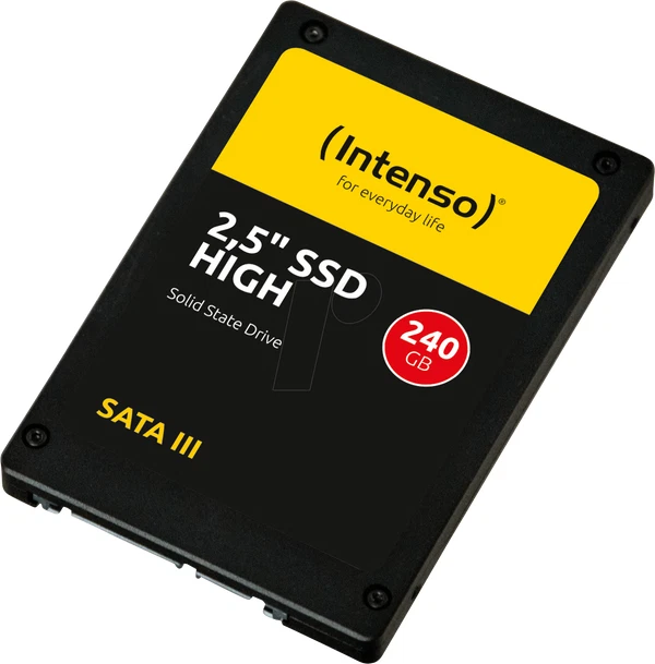 Intenso SSD High Performance – 120GB / 240GB / 480GB / 960GB – 2,5” SATA III 6Gb - Bild 3 von 4