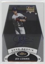 2008 Topps Finest Rookie Redemption Jed Lowrie #10 Auto 0r4