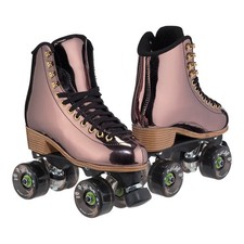 Atom Quad Outdoor Roller Skates - Evo Nylon Women's Outdoor Package Gunmetal