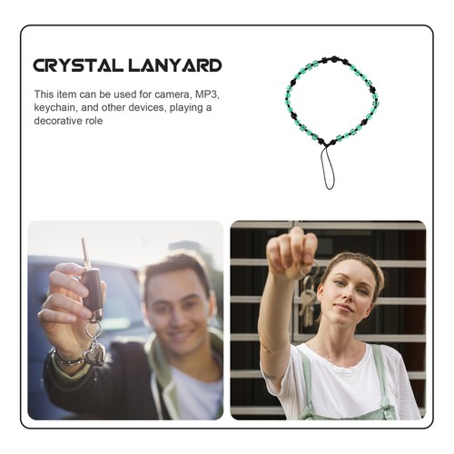 Anti-Verlust-Lanyard Auf Dem Handy Telefonzauber Kristall Telefongurt - 第 5/12 張圖片