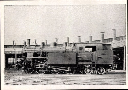 Sammelbild Deutsche Lokomotiven, Gruppe Pt Bild 212, Personenzug... - 10730232